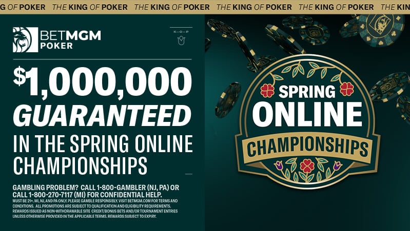 Online Qualifiers Begin for BetMGM Spring Online Championship